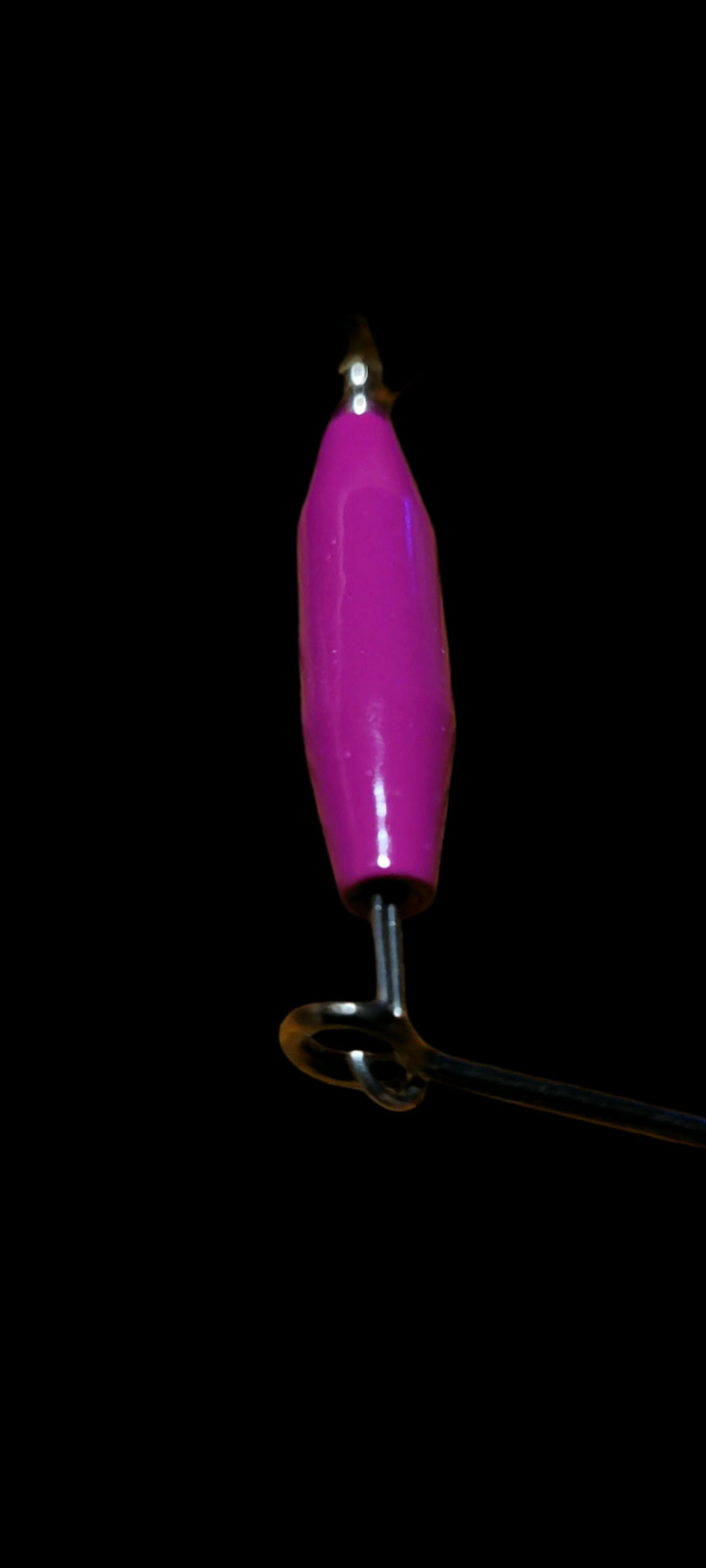 UV Purple Painted Lure Bodies 1.1 inch 1/4oz 5pc