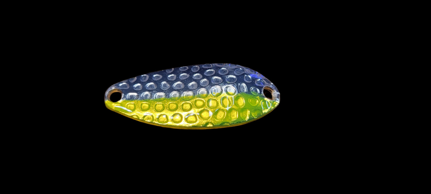 Hunter Spoons. Silver Plated Chartreuse 13g 1/2 oz