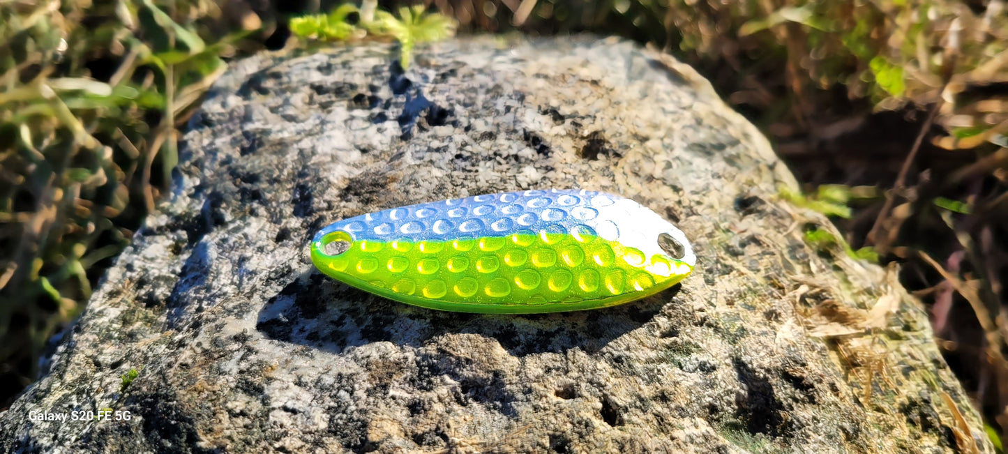 Hunter Spoons. Silver Plated Charteuse UV 17g 3/5 oz