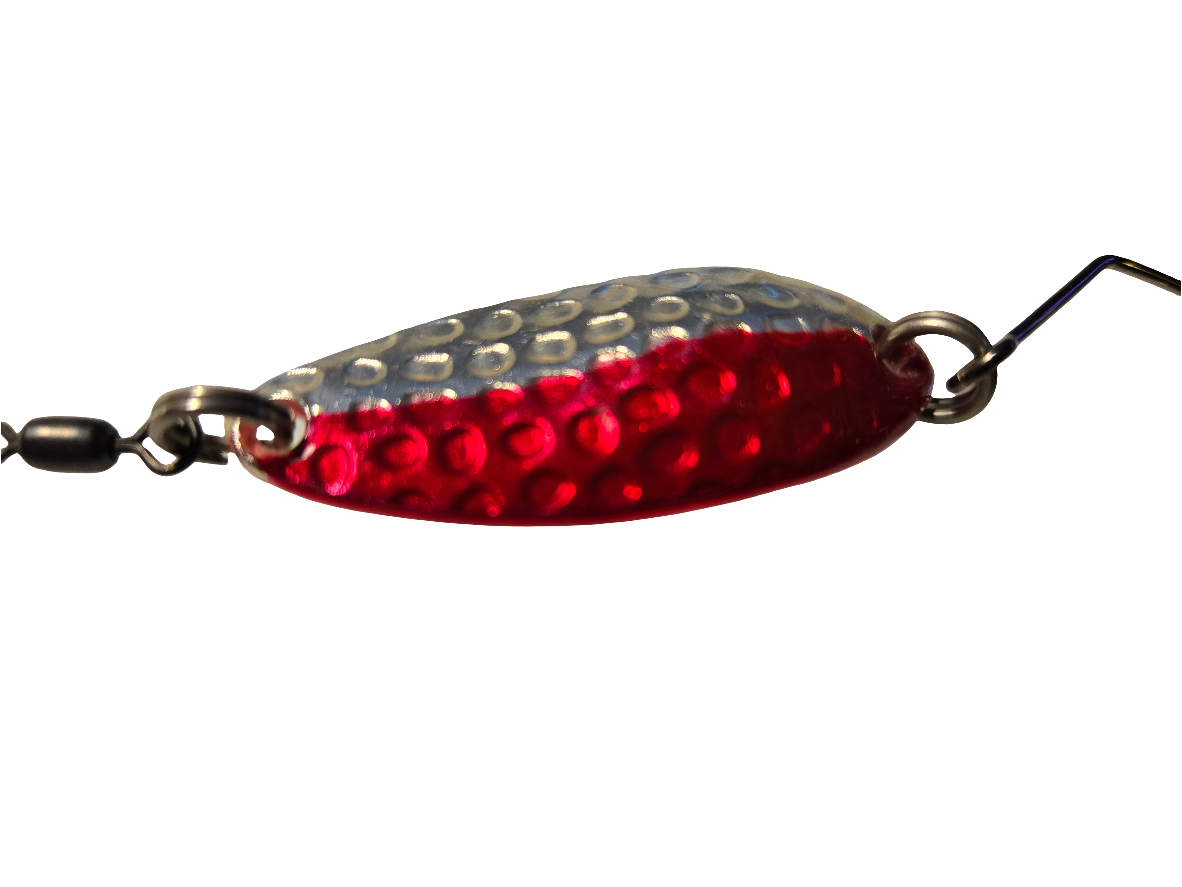 Hunter Spoons. Silver Plated Candy Red 13g 2/5 oz
