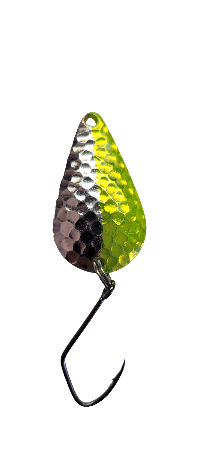 Old School Steelhead Spoon Silver Plated 0.5 oz