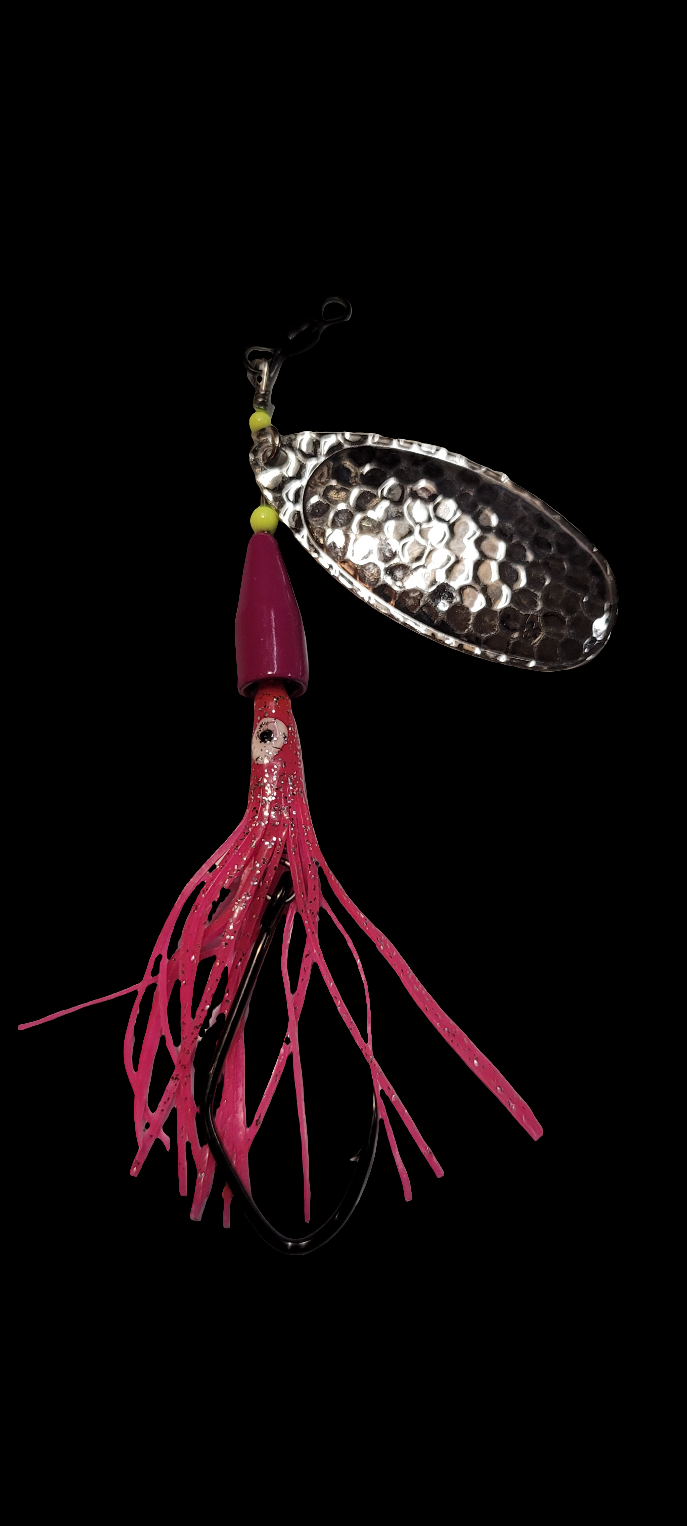 #6 Hoochie Mamma Purple/Pink Silver Plated 14g/0.5oz