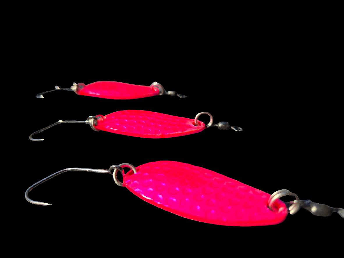 Hunter Spoons. Transparent UV Pink 17g 3/5 oz