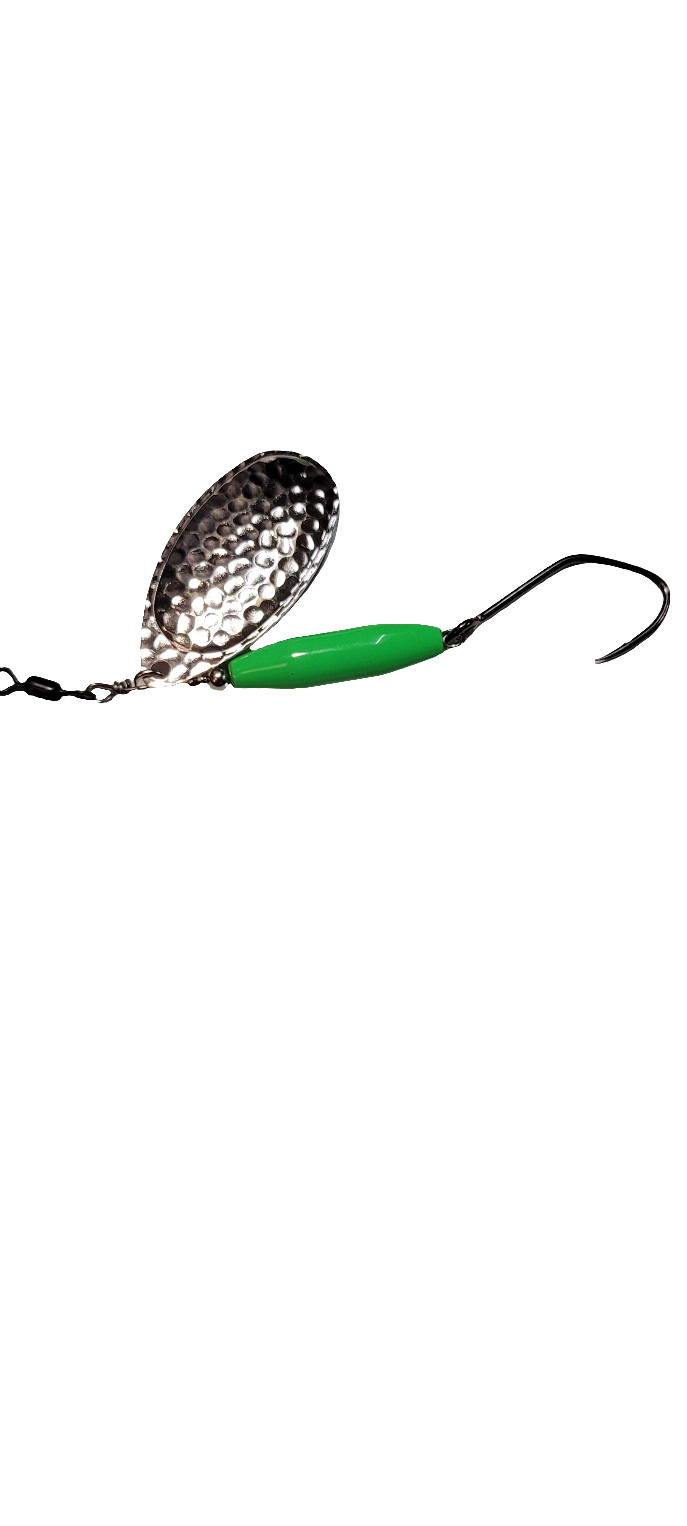 #6 Coho Green Silver Plated 18g/0.6oz Heavyweight
