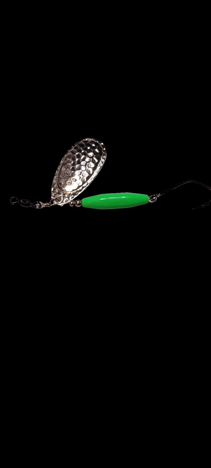 #5 Coho Green Silver Plated 18g/0.6oz Heavyweight