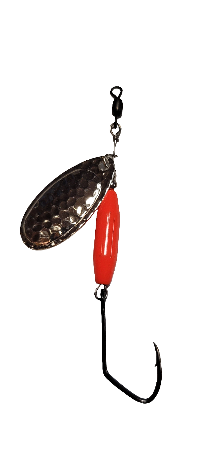 #4 Flame Red Silver Plated 13g/0.4oz Medium