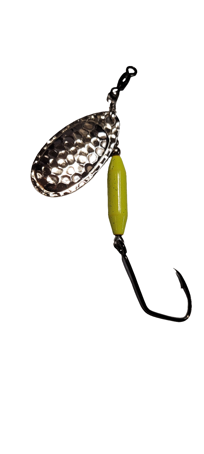 #4 Chartreuse Silver Plated 10g/0.4 oz