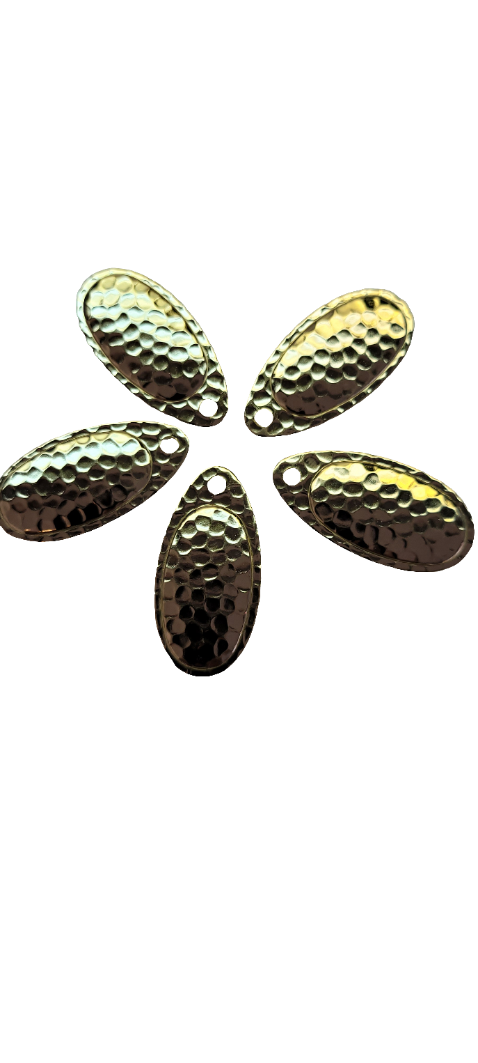 French Blade #4 Brass 0.32 thickness 5 Pack