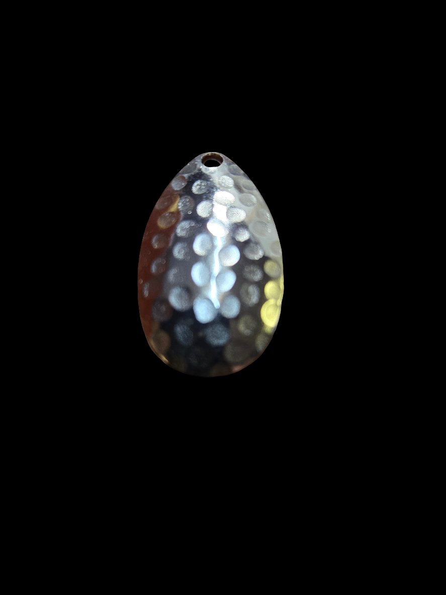 Indianna Hammered Silver Plated #5 5 Pack