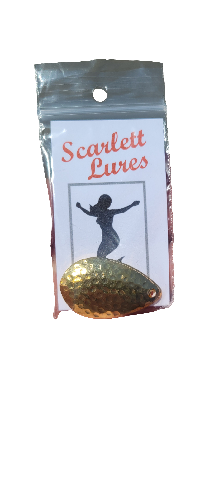 Indianna Hammered Gold Plated #6           5 Pack