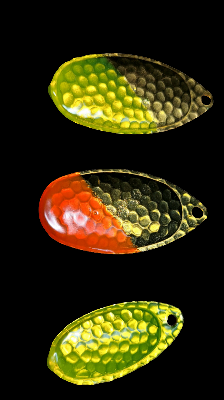 #4 Heavy French Blade UV Chartreuse