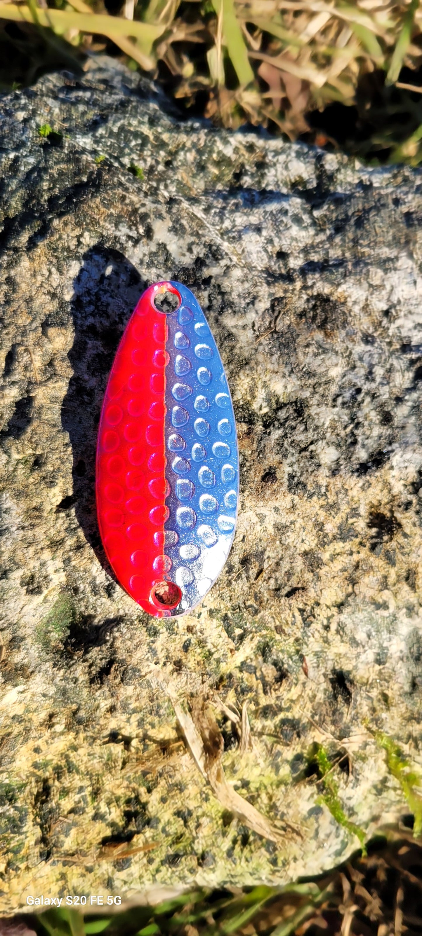 Hunter Spoons. Silver Plated Pink 13g 2/5 oz