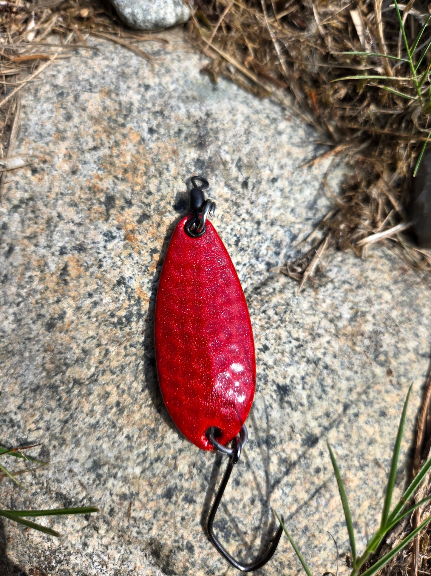 Hunter Spoons. Scarlett Red Pearl 17g 3/5 oz