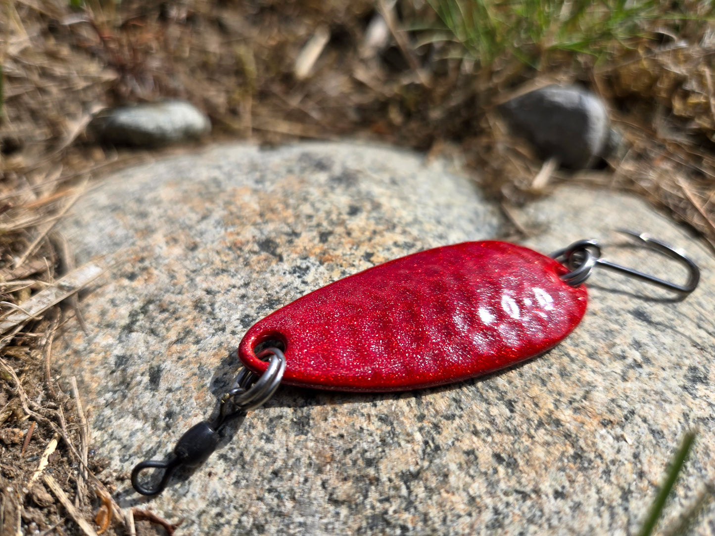 Hunter Spoons. Scarlett Red Pearl 17g 3/5 oz